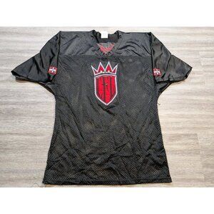 Vintage West Coast Choppers Jesse James CFL Football Jersey Majestic Black Large